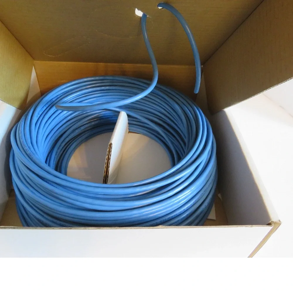 Micro Connectors Cat5e‎ UTP Blue Ethernet Cable 100 Meters Solid Core TR4-535T